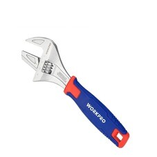 Ключ разводной Workpro 200 мм с двухкомпонентной рукояткой