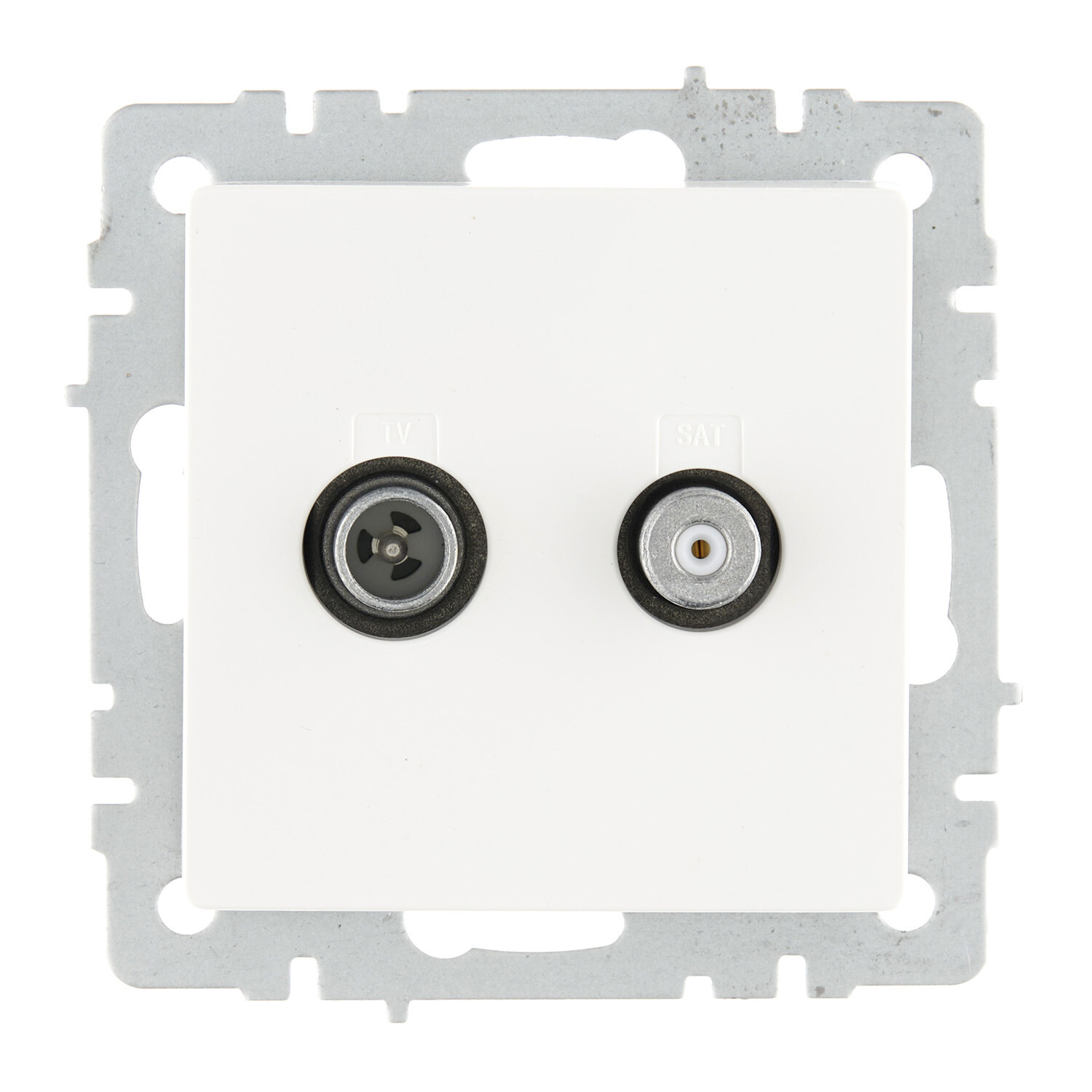 Розетка телевизионная/ SAT IEK Brite РТВ-РСп12-БрБ встраиваемая белая (BR-AF20-O-K01), Белый
Розетка телевизионная/ SAT IEK Brite РТВ-РСп12-БрБ встраиваемая белая (BR-AF20-O-K01), Белый