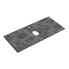 Столешница под раковину 100х46х2,1 см серая Sancos Black Sky (TT100A1X)