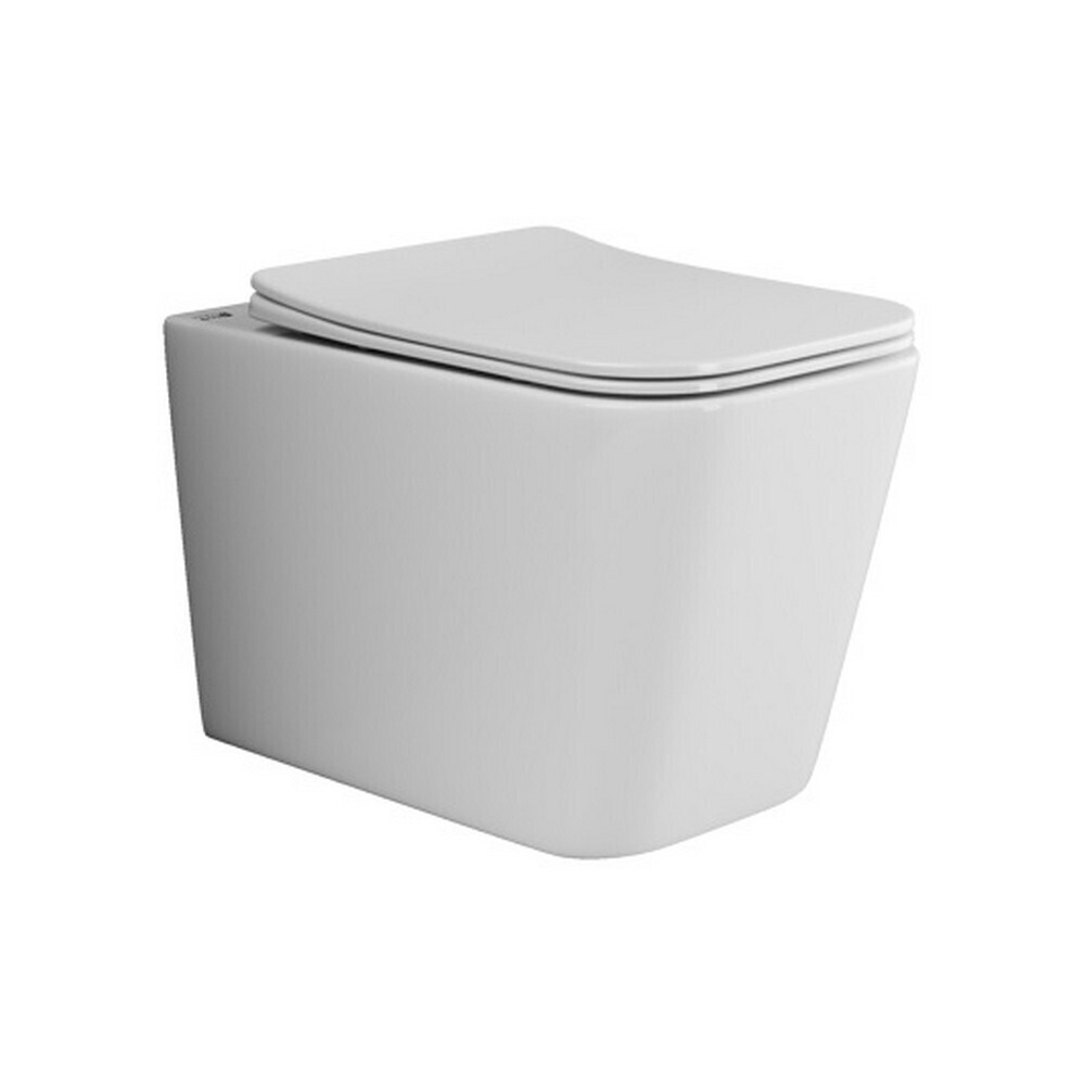 Унитаз подвесной Ceramicanova Cubic безободковый белый с сиденьем дюропласт микролифт (CN1806)
Унитаз подвесной Ceramicanova Cubic безободковый белый с сиденьем дюропласт микролифт (CN1806)