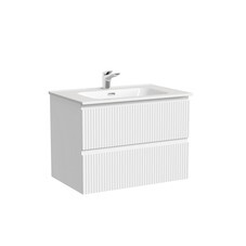 Тумба под раковину Sancos Snob R 70 см подвесная bianco (SNR70W)