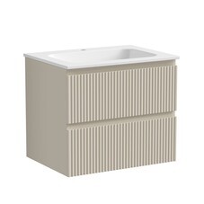 Тумба под раковину Sancos Snob R 60 см подвесная beige soft (SNR60CE)