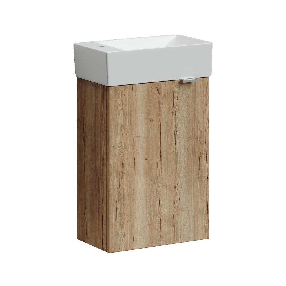 Тумба под раковину Sancos Mini 40 см подвесная левая дуб галифакс натуральный (MN35EGL), Бежевый
Тумба под раковину Sancos Mini 40 см подвесная левая дуб галифакс натуральный (MN35EGL), Бежевый