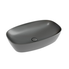 Раковина Ceramicanova Element 60 см накладная темный антрацит матовый (CN6049MDH)