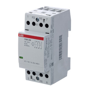 Контактор модульный ABB ESB 220 В 25 А тип AC 2НО+2НЗ (1SAE231111R0622)