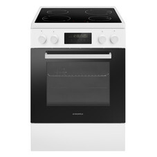 Плита электрическая индукционная Maunfeld MIC611W01TD 4 конфорки белая