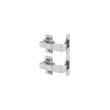 Петля мебельная накладная для углового шкафа Samet с доводчиком 90° металл 97х63х36 мм (2 шт.)