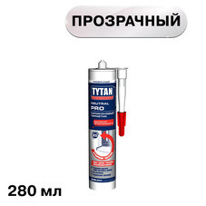 Герметик силиконовый нейтральный Tytan Neutral Pro прозрачный 280 мл
