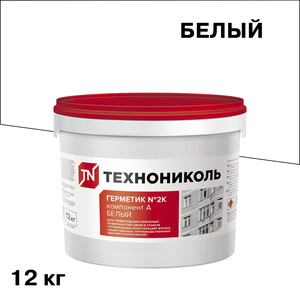 Герметик полиуретановый Технониколь №2К белый 12 кг