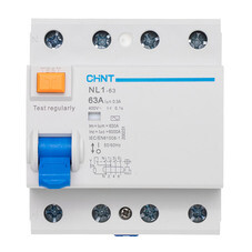 УЗО Chint NL1-63 63А 3P+N тип AC 300 мА 6 кА (200231)