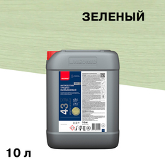 Антисептик Neomid Extra Eco трудновымываемый для дерева биозащитный 10 л зеленый