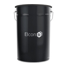 Эмаль термостойкая Elcon КО-870 серебристо-серая матовая 600 градусов 25 кг
