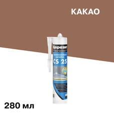 Герметик силиконовый затирка Церезит CS 25 № 52 какао 280 мл