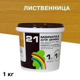 Морилка Радуга ВДАК водная антисептическая лиственница 1 кг