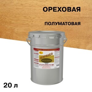 Морилка НОВБЫТХИМ неводная ореховая 20 л