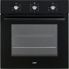 Духовой шкаф электрический встраиваемый Lauf DE-608BL 600 мм черный