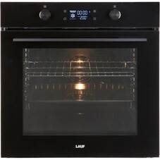 Духовой шкаф электрический встраиваемый Lauf DE-604BL 600 мм черный