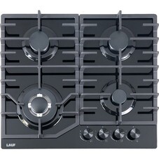 Варочная панель газовая Lauf PG-620BL 4 конфорки черная