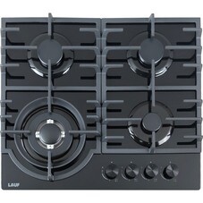 Варочная панель газовая Lauf PG-619BL 4 конфорки черная