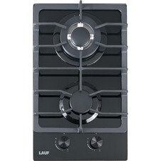 Варочная панель газовая Lauf PG-304BL 2 конфорки черная