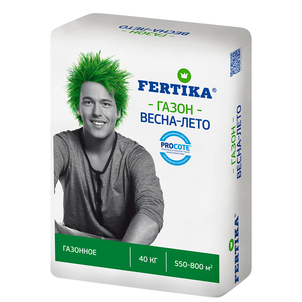 Удобрение минеральное сухое для газона гранулированное Весна-лето Fertika 40 кг
Удобрение минеральное сухое для газона гранулированное Весна-лето Fertika 40 кг