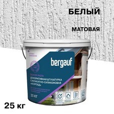 Штукатурка фасадная Bergauf Dekor Pasta силикатно-силиконовая короед 2 мм 25 кг