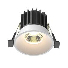 Светильник встраиваемый светодиодный белый 7 Вт 3000К IP20 Maytoni Round (DL058-7W3K-W)