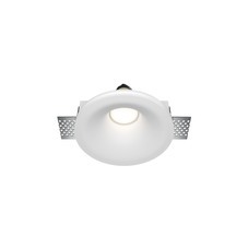Светильник встраиваемый GU10 белый 12 Вт IP20 Maytoni Gyps Modern (DL002-1-01-W-1)