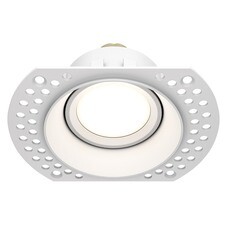 Светильник встраиваемый GU10 белый 50 Вт IP20 Maytoni Dot (DL042-01-RD-W)