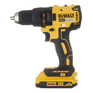 Дрель-шуруповерт аккумуляторная DeWalt DCD777D2T-QW 18 В 2 Ач Li-Ion 2 АКБ и ЗУ