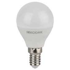 Лампа светодиодная Kodak E14 6500К 7 Вт 630 Лм 170-265 В шар матовая