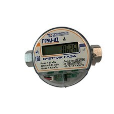 Счетчик газа Гранд 4 Б-К G 3/4 4 куб.м/ч левый/правый