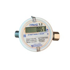 Счетчик газа Гранд 3,2 G 1/2 3,2 куб.м/ч левый/правый