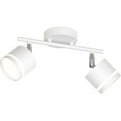 Спот потолочный Schaffner Bajuno GX53 60 Вт 5 кв.м белый IP20 (4735-2 WH)