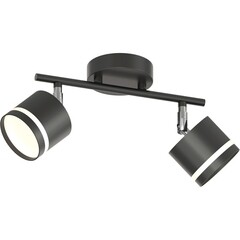 Спот потолочный Schaffner Bajuno GX53 60 Вт 5 кв.м черный IP20 (4735-2 BK)