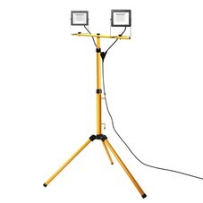 Прожектор светодиодный Feron LL-503 6400K 50 Вт IP65 со штативом желтый/черный