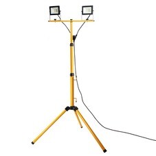 Прожектор светодиодный Feron LL-502 6400K 30 Вт IP65 со штативом желтый/черный