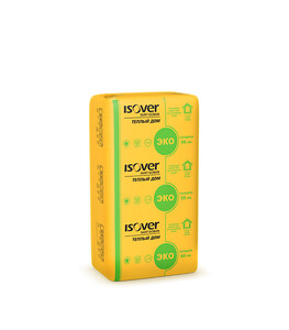 Утеплитель Isover Теплый Дом Плита 50х610х1170 мм 10 кв.м