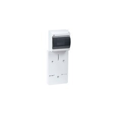 Панель для счетчика навесной IEK ПУ1-2-6 пластиковая IP40 418х155х86 с боксом для автоматов белый (MPP10-1)
