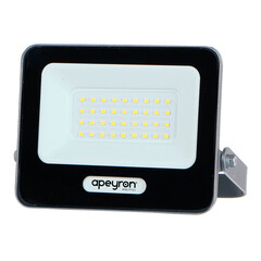 Прожектор светодиодный Apeyron Стандарт 6500 30 Вт IP65 серый