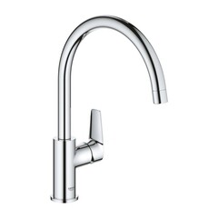Смеситель для кухни Grohe BauEdge хром с высоким изливом однорычажный (31367001)