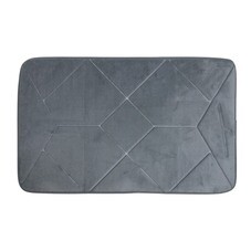 Коврик для ванной серый 80х50 см Dasch GmbH Fresh Симметрия (14727)