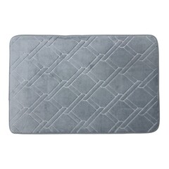 Коврик для ванной серый 80х50 см Dasch GmbH Fresh Звенья (14725)