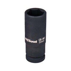 Головка торцевая ударная AV Steel 1/2х22 мм шестигранная удлиненная (AV-720122)