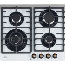 Варочная панель газовая MBS PG-615WH classic 4 конфорки белая