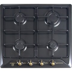 Варочная панель газовая MBS PG-607BL 4 конфорки черная