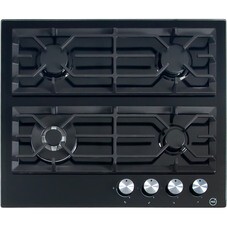 Варочная панель газовая MBS PG-601BL 4 конфорки черная