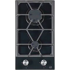 Варочная панель газовая MBS PG-306BL 2 конфорки черная