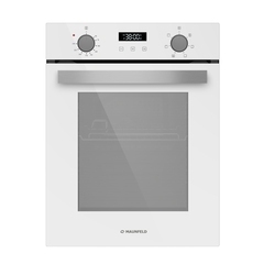 Духовой шкаф электрический встраиваемый Maunfeld EOEM516PW 448 мм белый