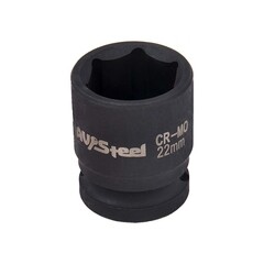 Головка торцевая ударная AV Steel 1/2х22 мм шестигранная (AV-720022)